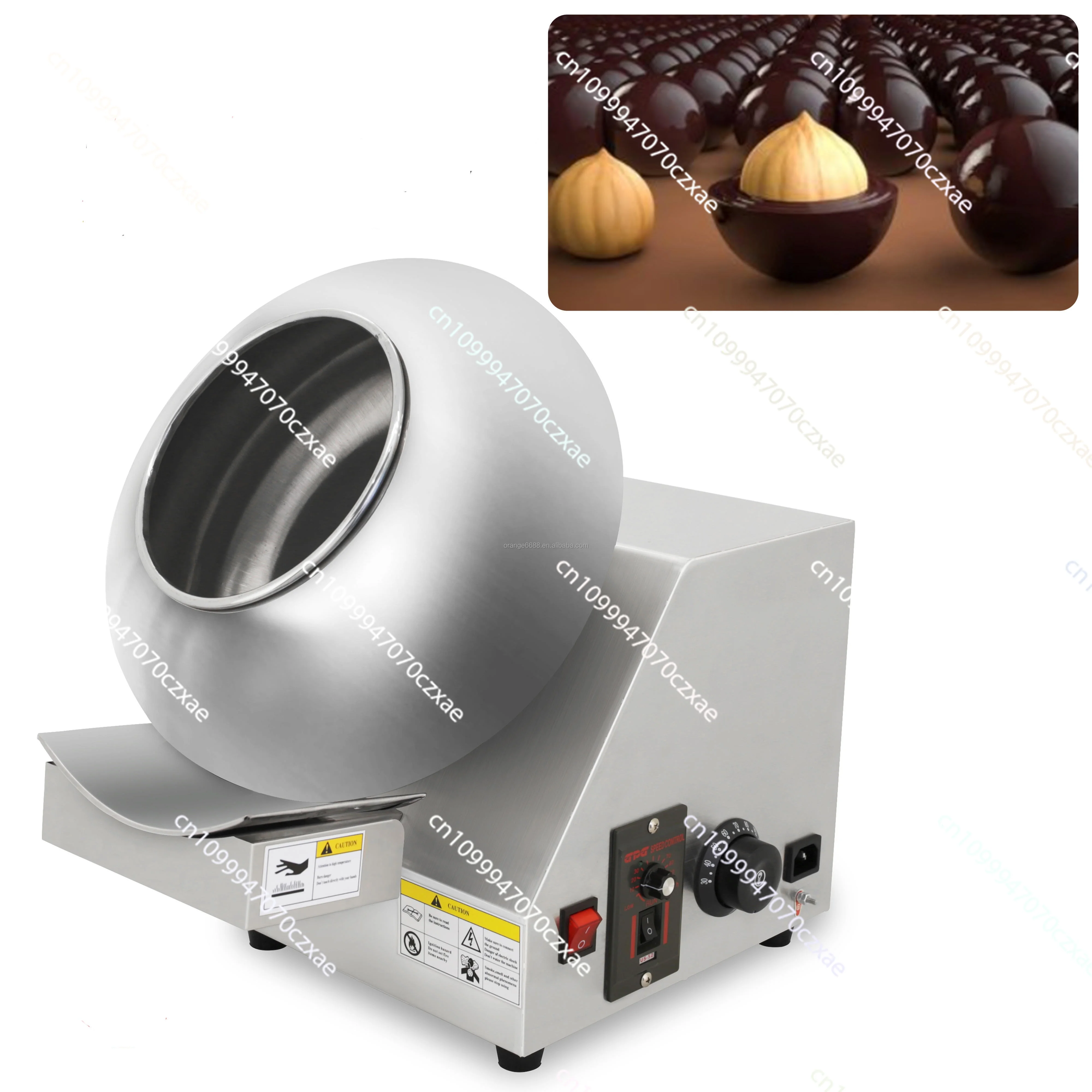 

Semi-automatic Multi-functional Small Chocolate Coating Machine Chocolate Blender