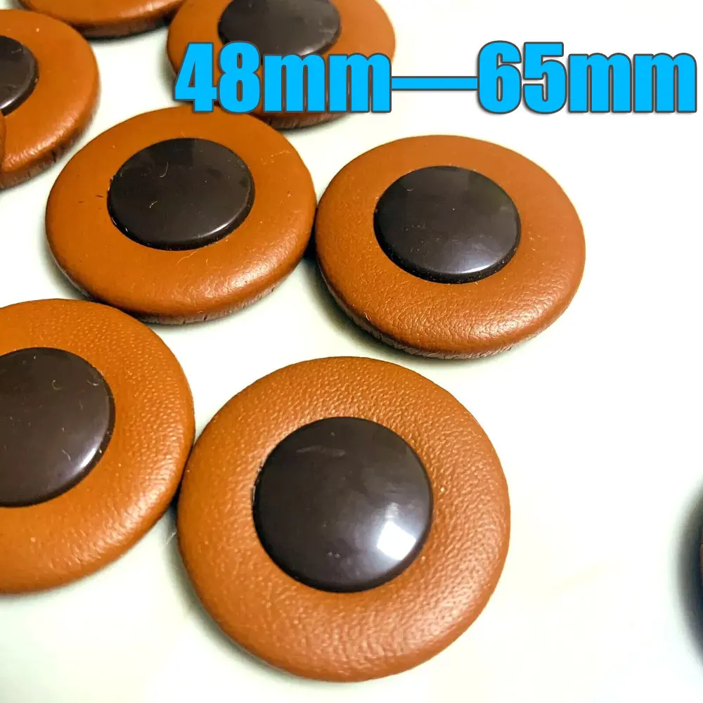 

20 Pieces Saxophone Pads Leather Pad Plastic Resonator for Alto Tenor Soprano Baritone Sax Repair Parts Accessories Various Size