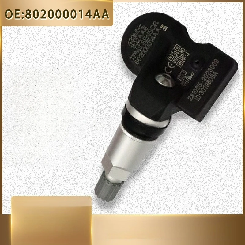 

802000014AA 4pcs TPMS Tire Pressure Monitor Sensor For Exeed TX TXL 2019-2023 VX 2021-2025 433MHZ for Lanyue Lingyun