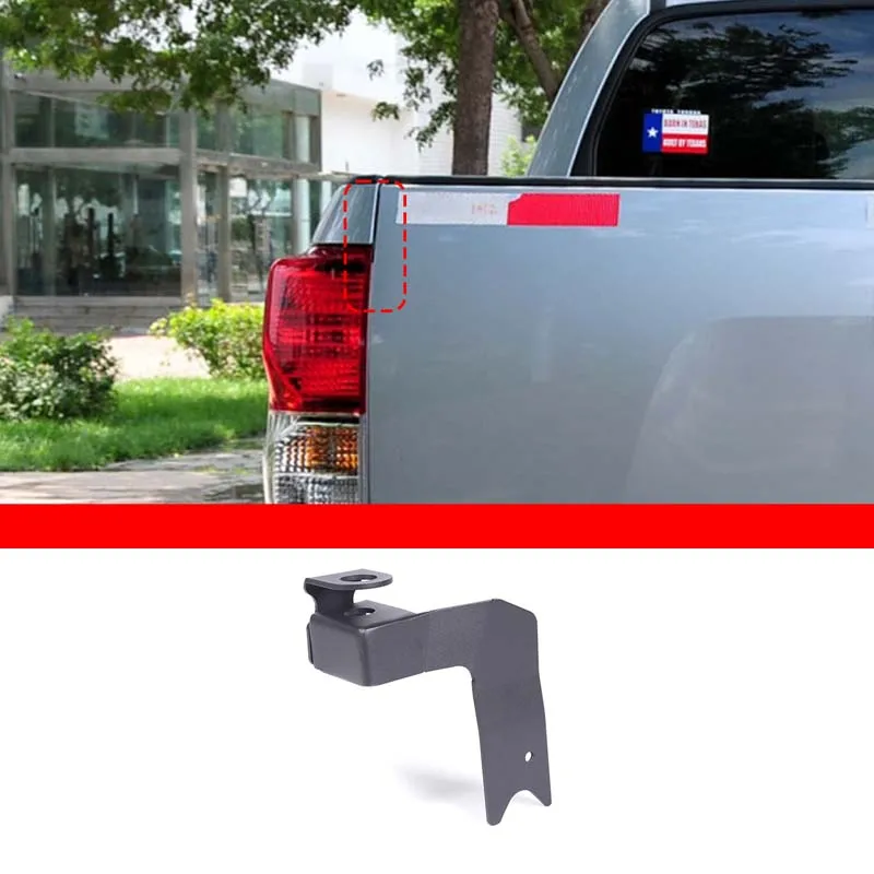 

For Toyota Tundra 2007-2013 Car Styling Carbon Steel Trunk Tailgate Bracket Flagpole Bracket Off-Road Modification Accessories