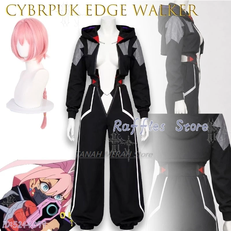 Tenue de cosplay complète Talia Yang, costume de cosplay Cybepnk, veste à capuche et pantalon large de style identique, tenue d'anime pour Comic Con