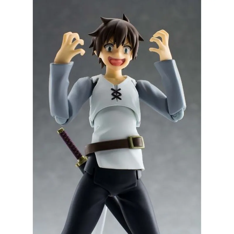 GSC Original Figma Blessings sur ce monde merveilleux! Kazuma Satou Anime figurines jouets pour garçons cadeau de noël Megumin