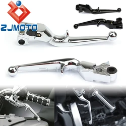 Motorcycle Brake Clutch Lever For Harley Sportster XL 883 1200 1996- 07 Dyna Wide Glide Street Bob 96-2010 Handlebar Hand Levers