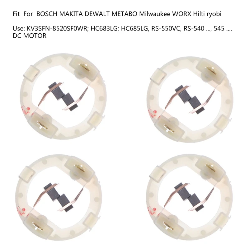 A2UD Suporte escova carbono fácil instalar para KV3SFN-8520SF0WR/HC683LG/RS-540/545 para motor
