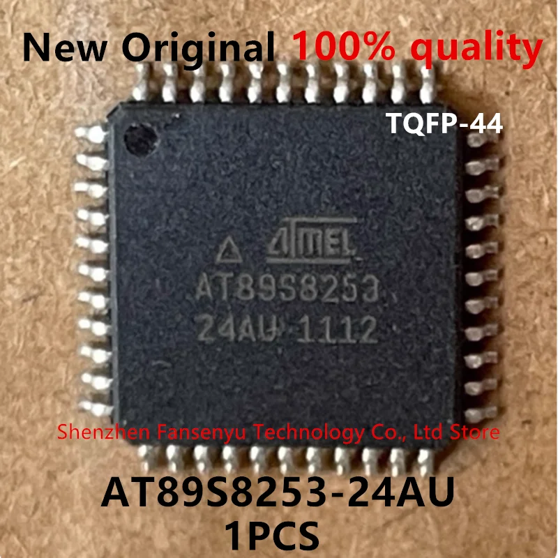 

AT89S8253-24AU AT89S8253 TQFP-44 SMD 8-bit Microcontroller Single-chip Microcomputer IC Chip Brand New Original In Stock
