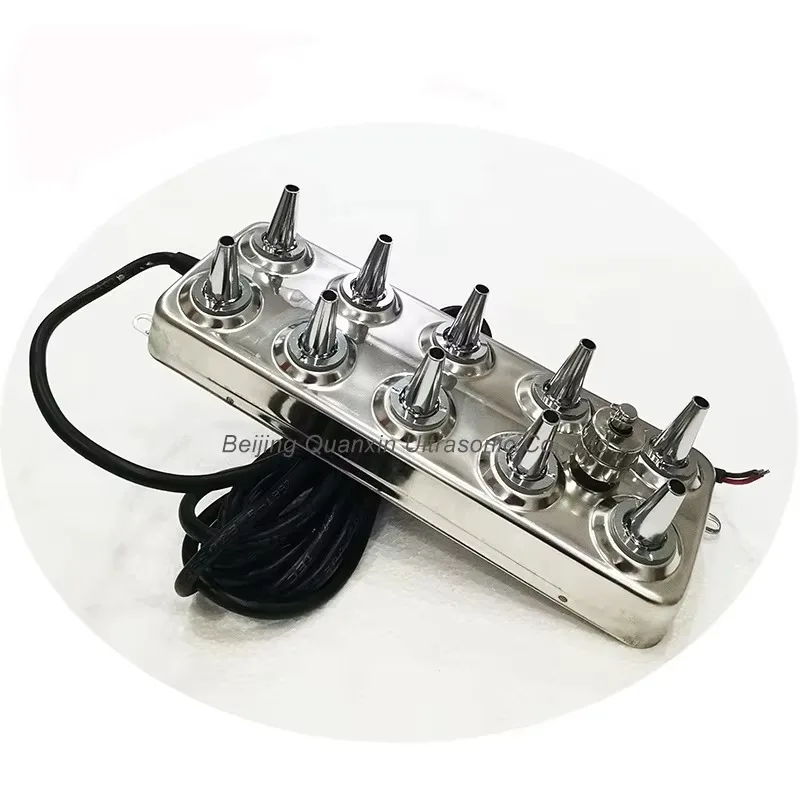 5500 مللي في الساعة 300 واط مرطب محول كهرضغطية 10 رئيس صانع ضباب بالموجات فوق الصوتية مبيد #1