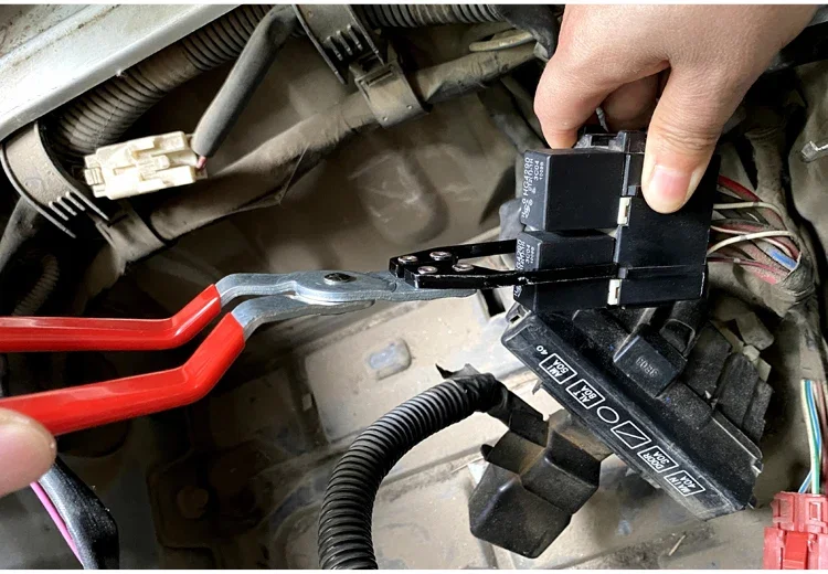 Estrattore Relè Automatico, Pinze Per Rimozione Smontaggio Automatico Fusibili Strumento Di Saldatura Auto Universale Veicoli 88061121