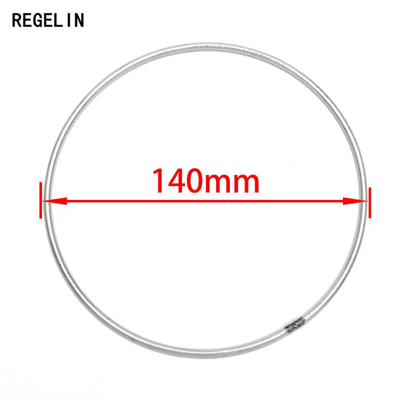 REGELIN Dream Catcher Reve Cirkel Ringen Bevindingen Opknoping Ronde cercle metalen giet attrape reve Netto Sieraden DIY 10 pcs 35 -200mm