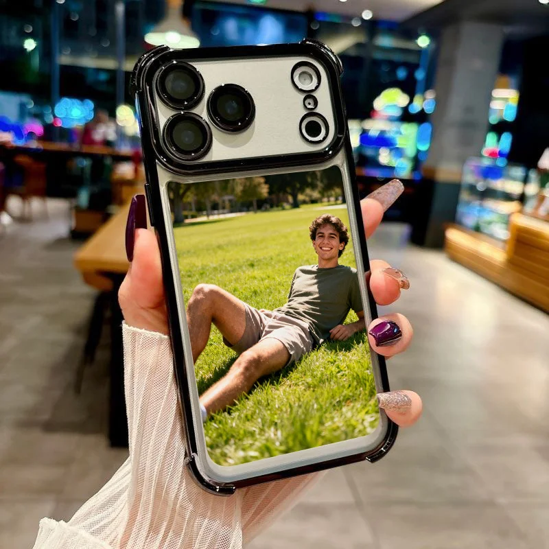 DIY Customized Photo Electroplated Shockproof Mobile Phone Case for iPhone 17 16 16e 15 14 13 12 11 Pro Max Air Plus Back Cover view 6