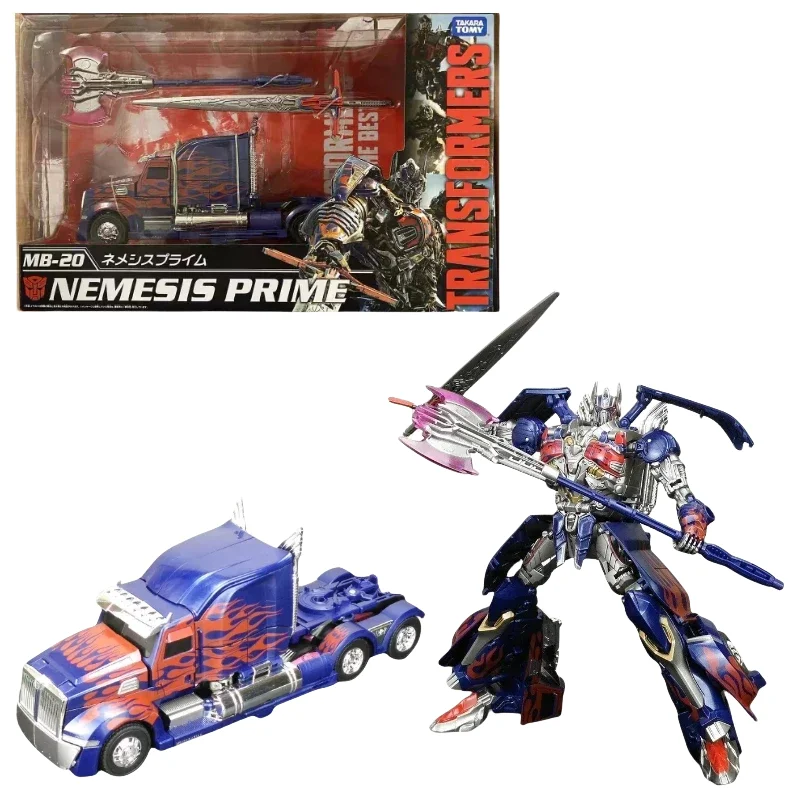 Takara Tomy Transformers MB Movie Regular Edition MB-20 Skyfall Figure Model Alloy Anime Action Deformation Robot Car Kid Gift