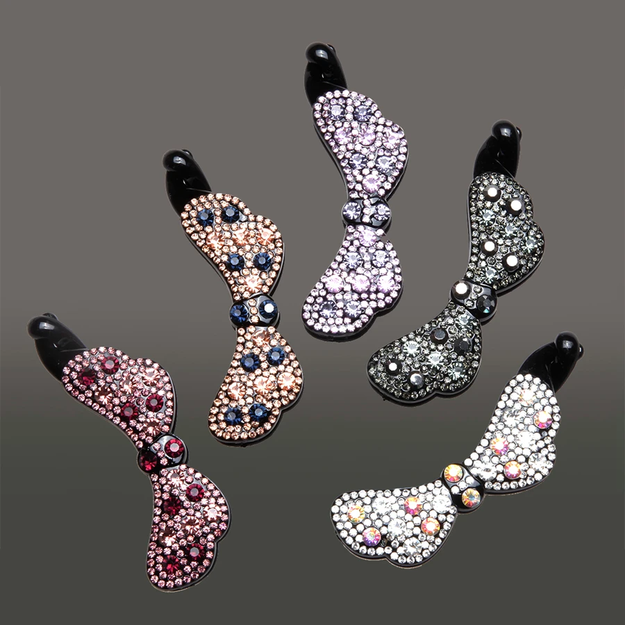 1PS high-grade rhinestone banana clip half hair clip for women\'s daily face use