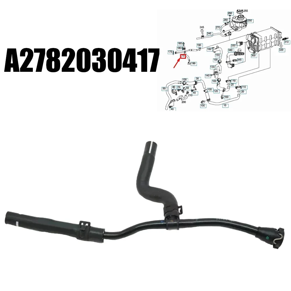 Replacement Hose For Mercedes A2782030417 Hose Coolant Hose For Mercedes High-quality Materials OEM Number A2782030417