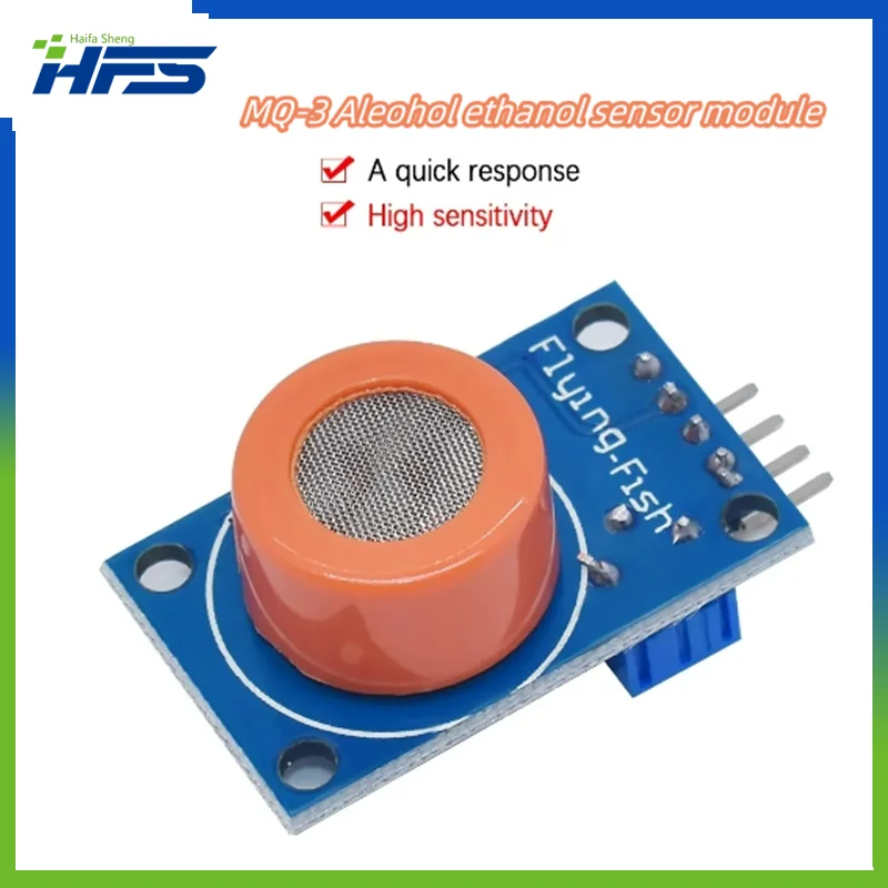 

2022 New Alcohol Ethanol Sensor Breath Gas Ethanol Detection MQ-3 for Arduino 51