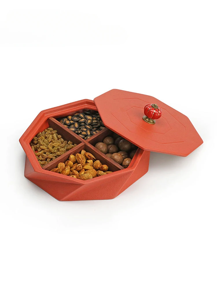 

Household Living Room Snack Compartment with Lid Storage Box