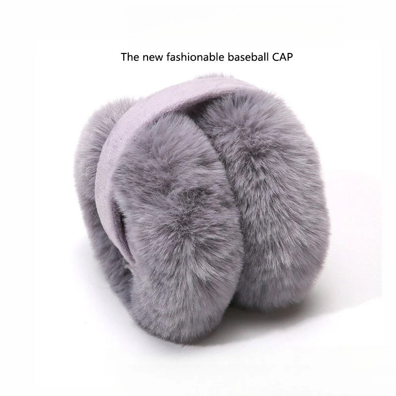 Cuscinetti auricolari pieghevoli per l'orecchio dell'orso per il nuovo calore invernale da donna e cura dell'orecchio carina per studenti antigelo