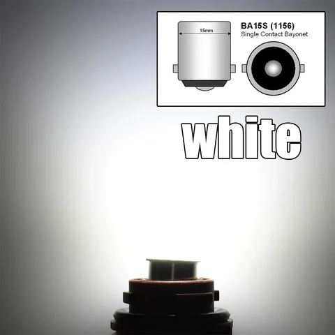 Автомобильный сигнальный светильник LED R5W R10W 1156 P21W BA15S Bau15