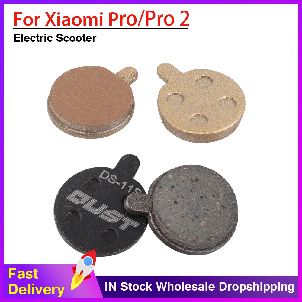 Disc Brake Pads for Xiaomi M365 1S Pro 2 Electric Scooter for Ninebot F20E/F20D/F30E/F30D/F40E, F40D Brake Disc Friction Plates