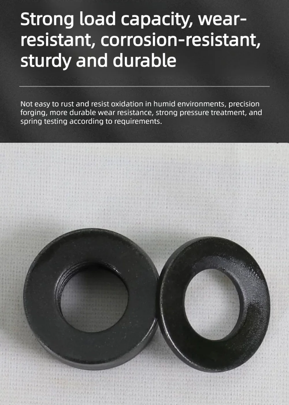 10 Stück CNC-Werkzeugspindel-Scheibenfeder, Drehmaschinen-Zubehör, BT30/40 Unterlegscheibe, Maschinen-Dichtung, Hardware-Produkte, O-Ring-Unterlageplatte – Detail 6