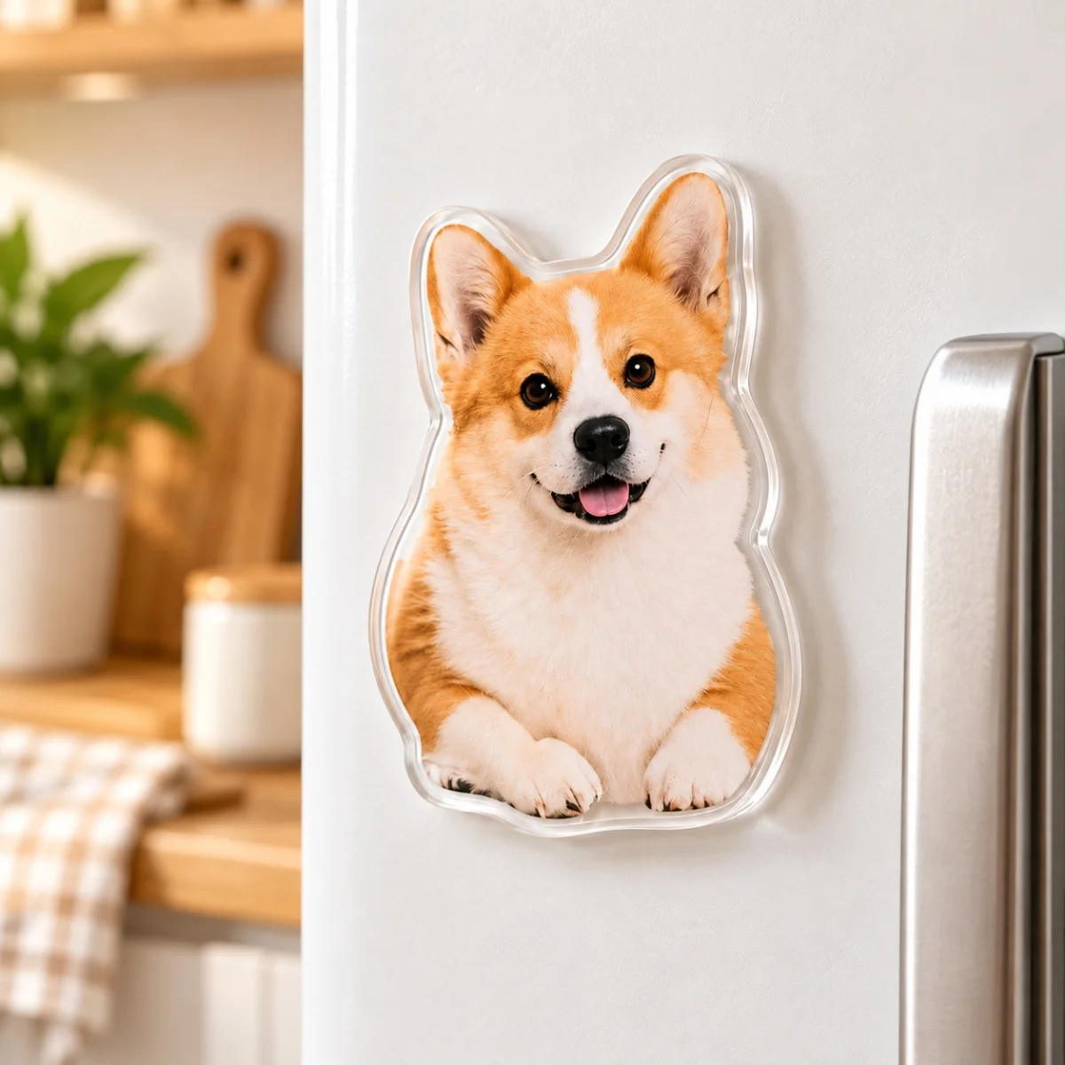 Custom Acrylic Fridge Magnets—the perfect choice for home décor; create a unique decorative art piece that is all your own.
