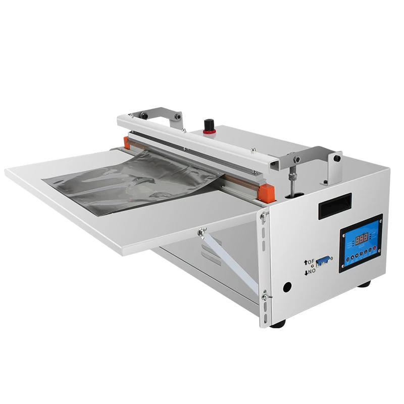Desktop Heat Sealing Machine Automatic Pedal Sealing Machine Plastic Aluminum Foil Bag Edge Sealing Machine