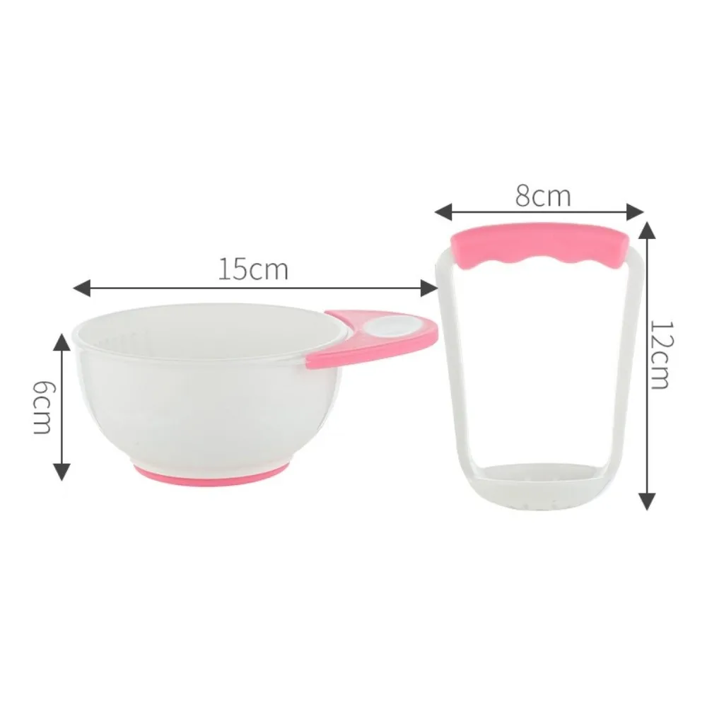 مطحنة الطعام التكميلية ذات اللون الصلب، قضيب الطحن، مقبض الطحن، وعاء طحن الطعام، تصميم موفر للعمالة #6