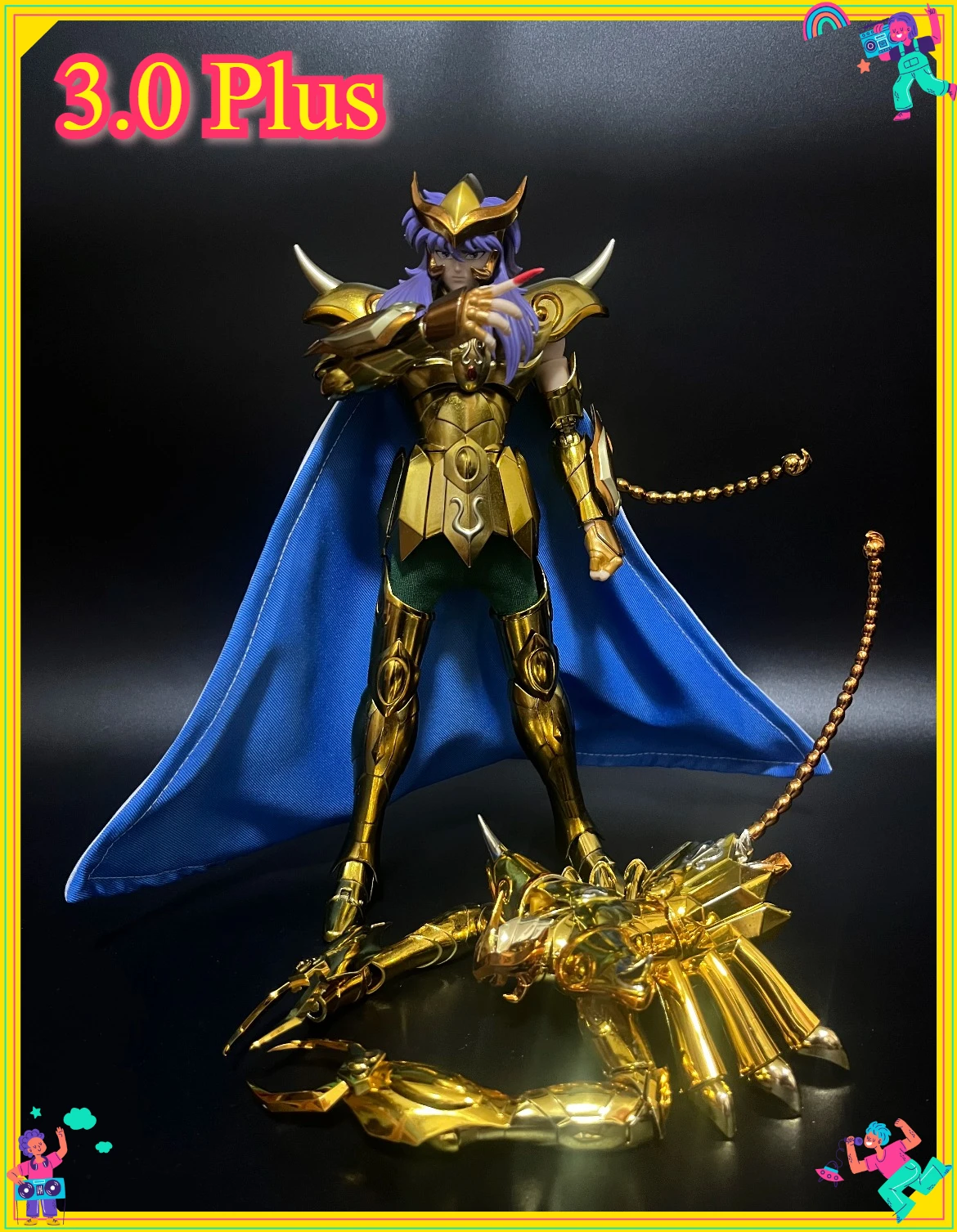 

[ In-Stock ] MST Model Saint Seiya Myth Cloth EX Scorpio Milo 3.0 Plus Action Figure Knights of Zodiac