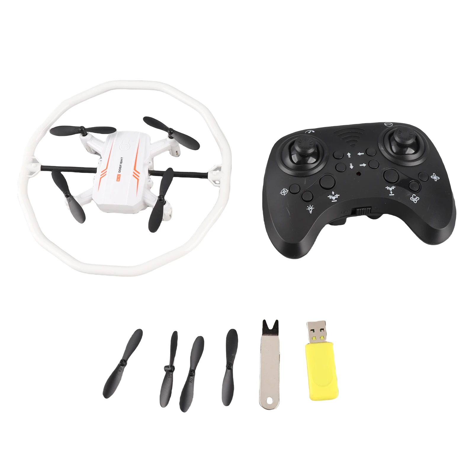 Mini Drone for Kids and Beginners, 2.4Ghz Remote Control Drone with Pressure Altitude Hold LED Lights Headless Mode Remote
