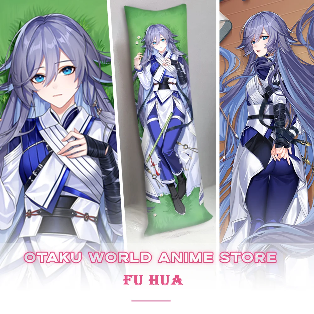 

Honkai Impact 3 Dakimakura Pillowcase Fu Hua Otaku Hugging Body Prop Anime Game Role Gift Adult 3D Printing Decor Prop