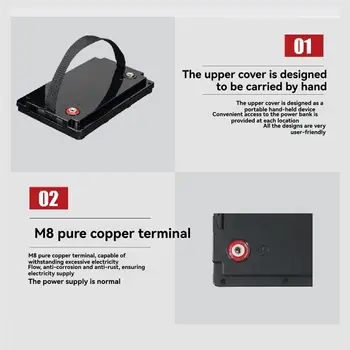 6 最佳銷售 磷酸鋰電池盒 - №5