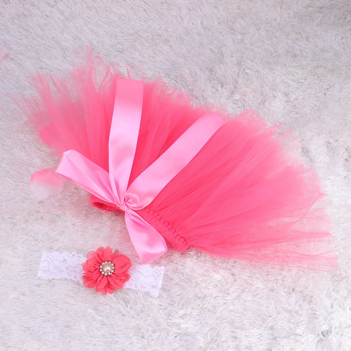 الرضع توتو تنورة الوليد زي القوس عقدة فستان وتتسابق الأحمر عقال الطفل صور الدعامة الكروشيه الملابس مواد عالية الجودة