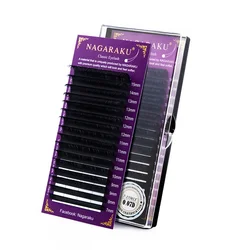 16 Rows 6 Boxes C D Curl Curved Flexible Comfortable Eyelash Extensions Individual Eyelashes Artificial Fake Eyelashes
