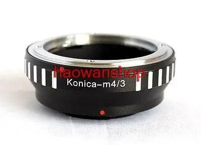 Konica-m43 adapter ring for konica AR Lens to panasonic M4/3 G1 G3 GH1 GF1 GF7 gh4 gx7 gx850 em1 em5 em10 camera