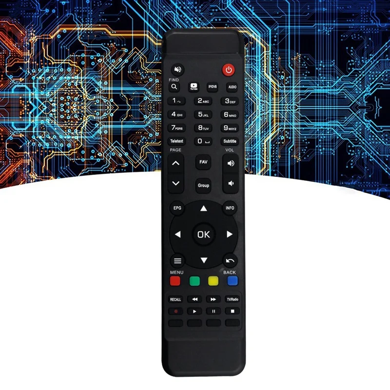 استبدال جهاز التحكم عن بعد لصندوق التلفزيون لـ AMIKO HIS، Mira X، His-4300، His-4200، His-1000، His-2000، His-3000 Set Top Box