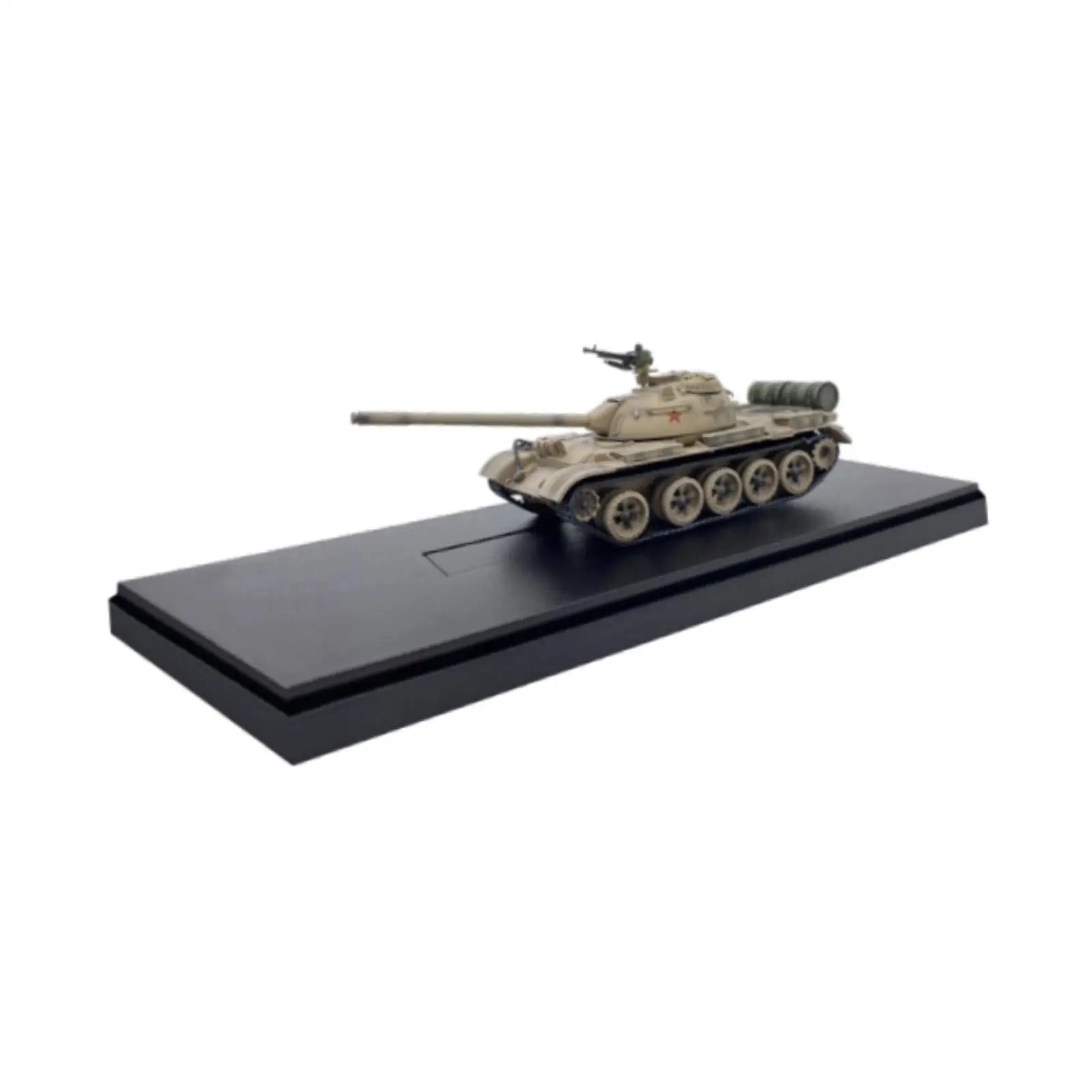 1/72 Heavy Tank Model, Collectibles Adults Gifts, Simulation Ornament Desktop Decor Mini Vehicle for Bookshelf TV Cabinet