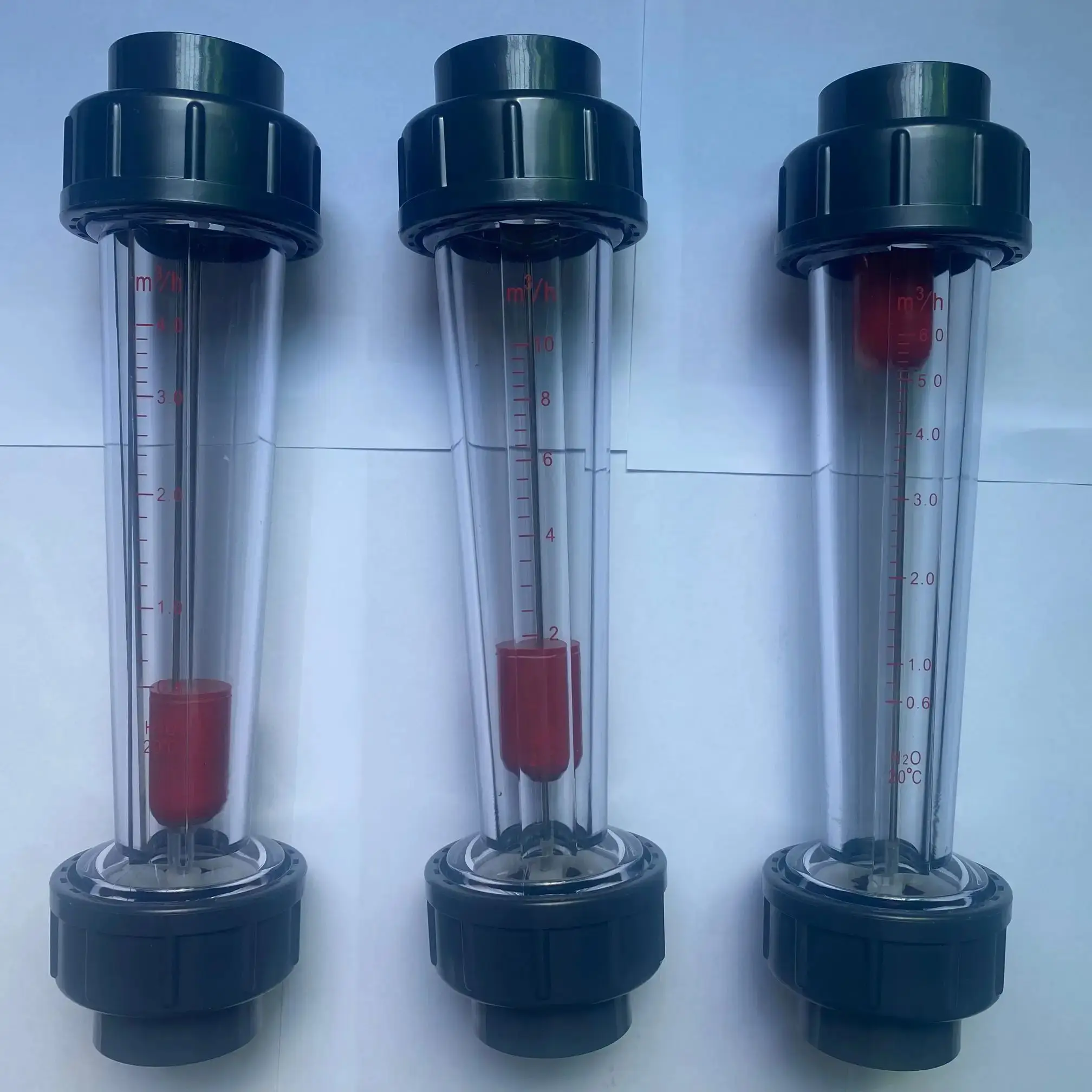 BSPP LZS-32 Water Rotameter Counter Switch Liquid Flowmeter DN32 400-4000L/H,600-6000L/H 288mm