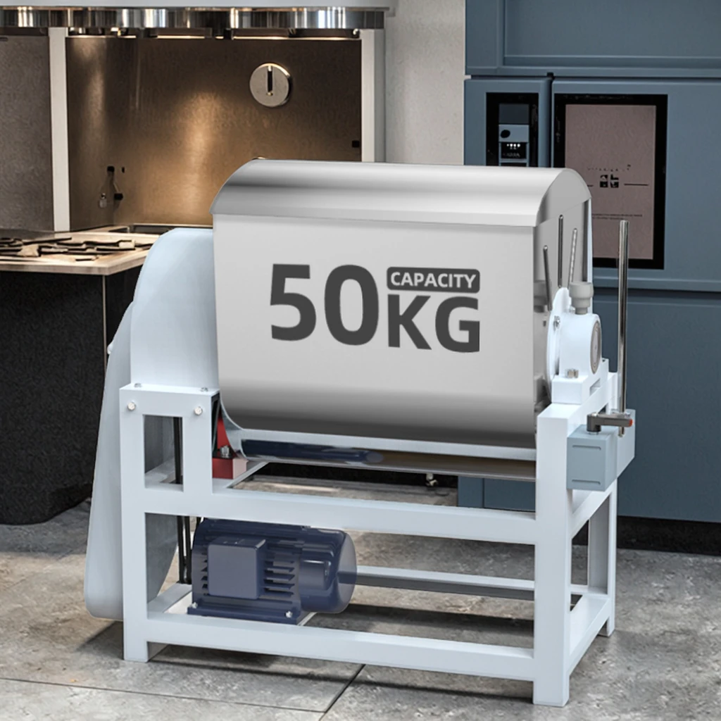 Professional 100kg Commercial Dough Mixer New Condition Factory Price for Wheat Bread Baking in Bread Factories