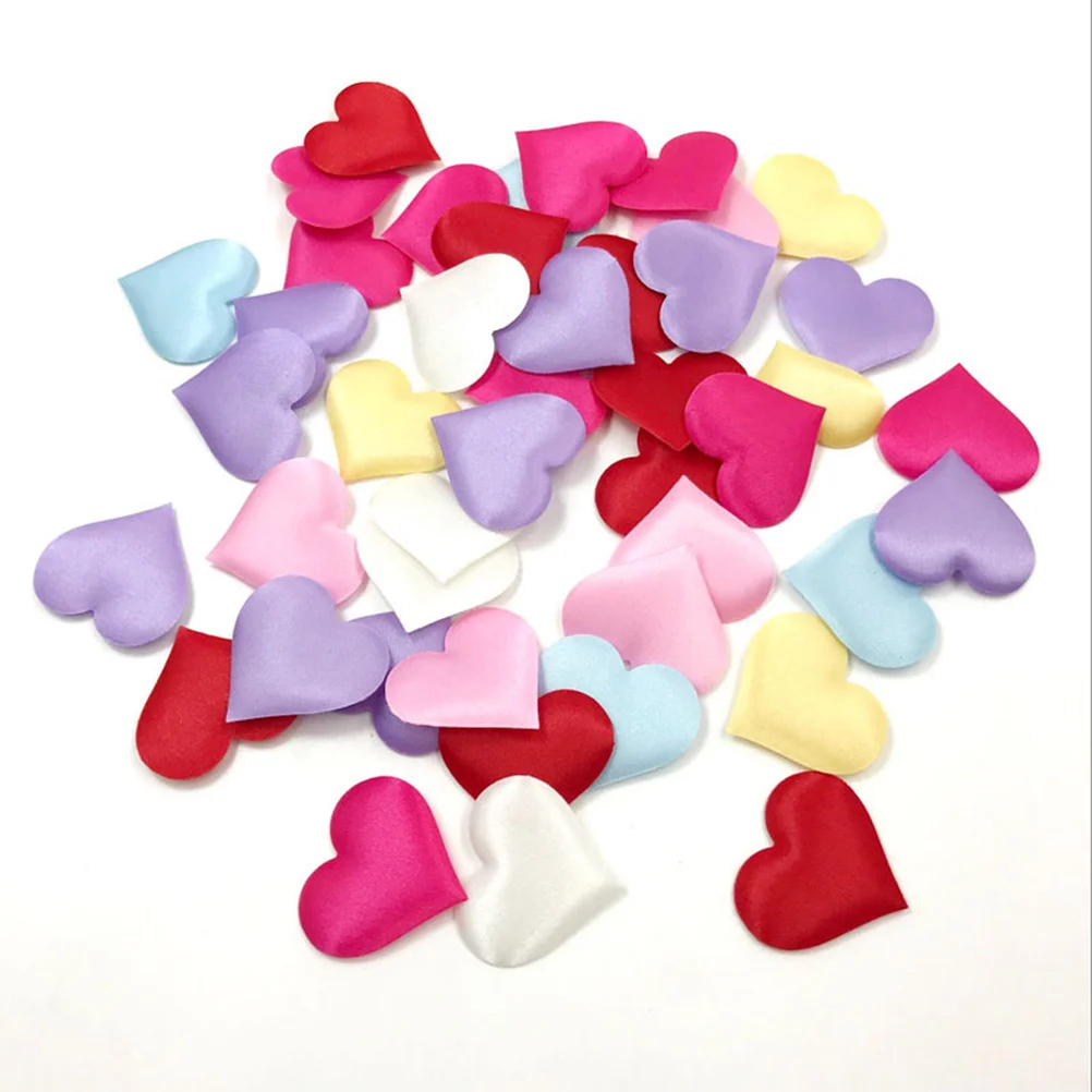 

300 Pcs Love Confetti Decoration Wedding Bed Decorations Heart Petals Decorate Throwing Hearts Bride