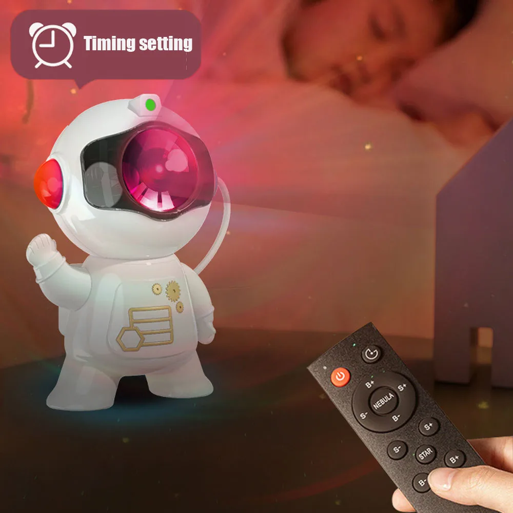 Xiaomi Astronaut Galaxy Night Light Starry Sky Star Projector USB Rechargeable Colorful Lamp For Children Bedroom Room Decor