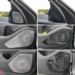 For Hyundai Tucson NX4 2021 2022 Accessories A Pillar Audio Loudspeaker Door Speaker Audio Loudspeaker Cover Trim