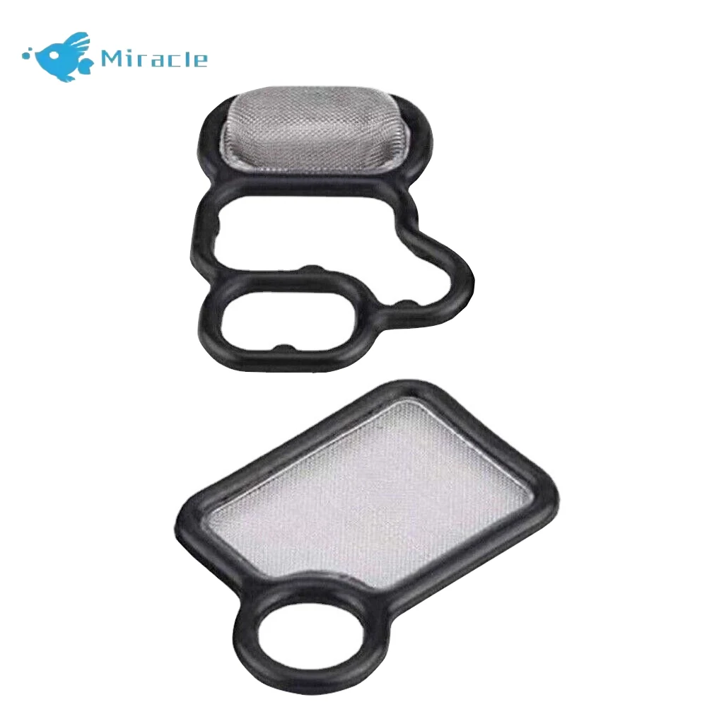 VTEC Solenoid Gasket And VTC Filter 15815-RAA-A01 15845-RAA-001 Fit For H ondaa