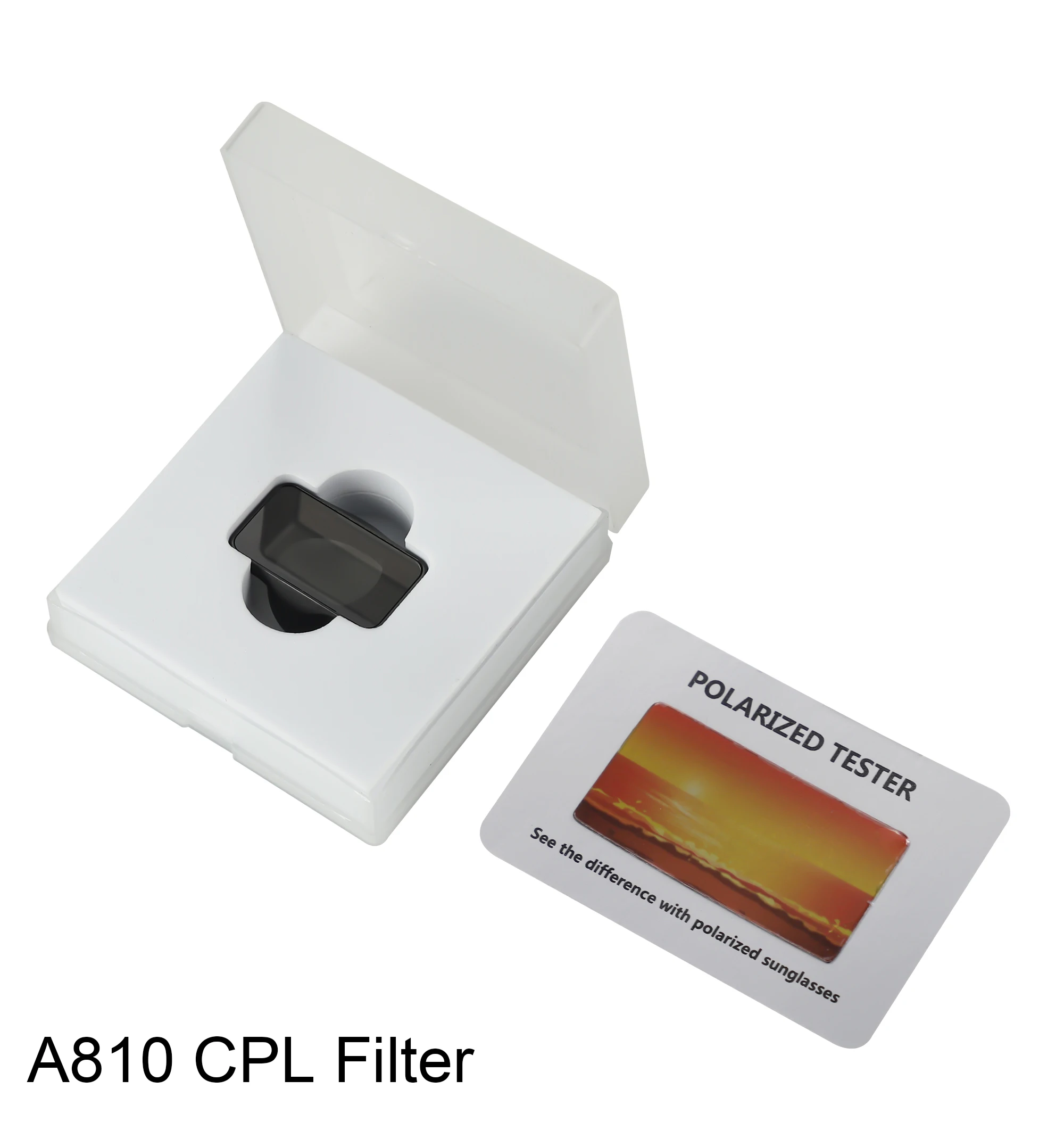 Per 70mai 4K A810 CPL filtro solo per 70mai A810 CPL filtro per 70mai RC12 fotocamera posteriore CPL Film filtrante e adesivi statici