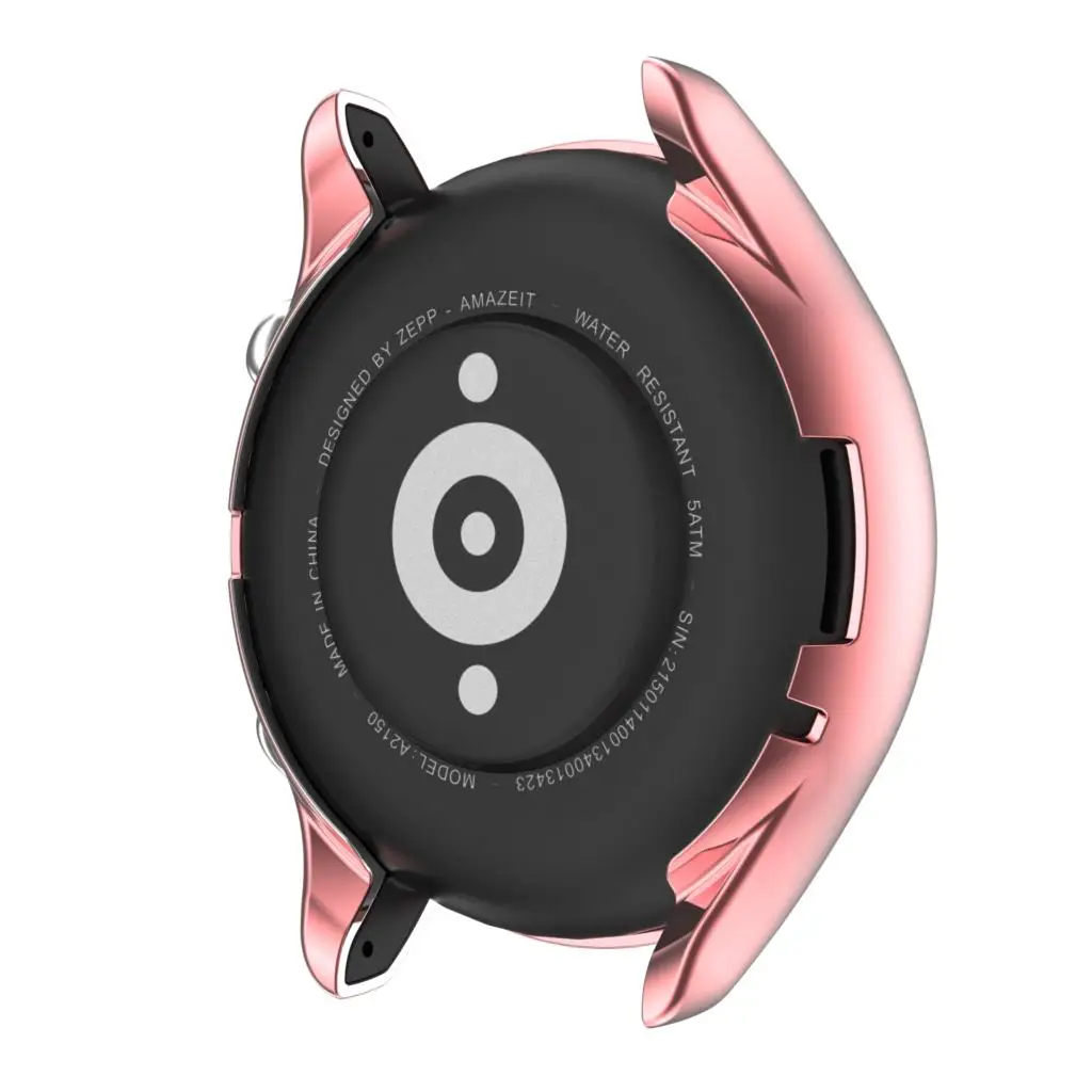 Мягкий защитный чехол из ТПУ с рамкой для экрана и стекла для часов Amazfit GTR 3/3pro/2/2e GTR3 pro GTR2 GTR2e, защитный чехол-бампер