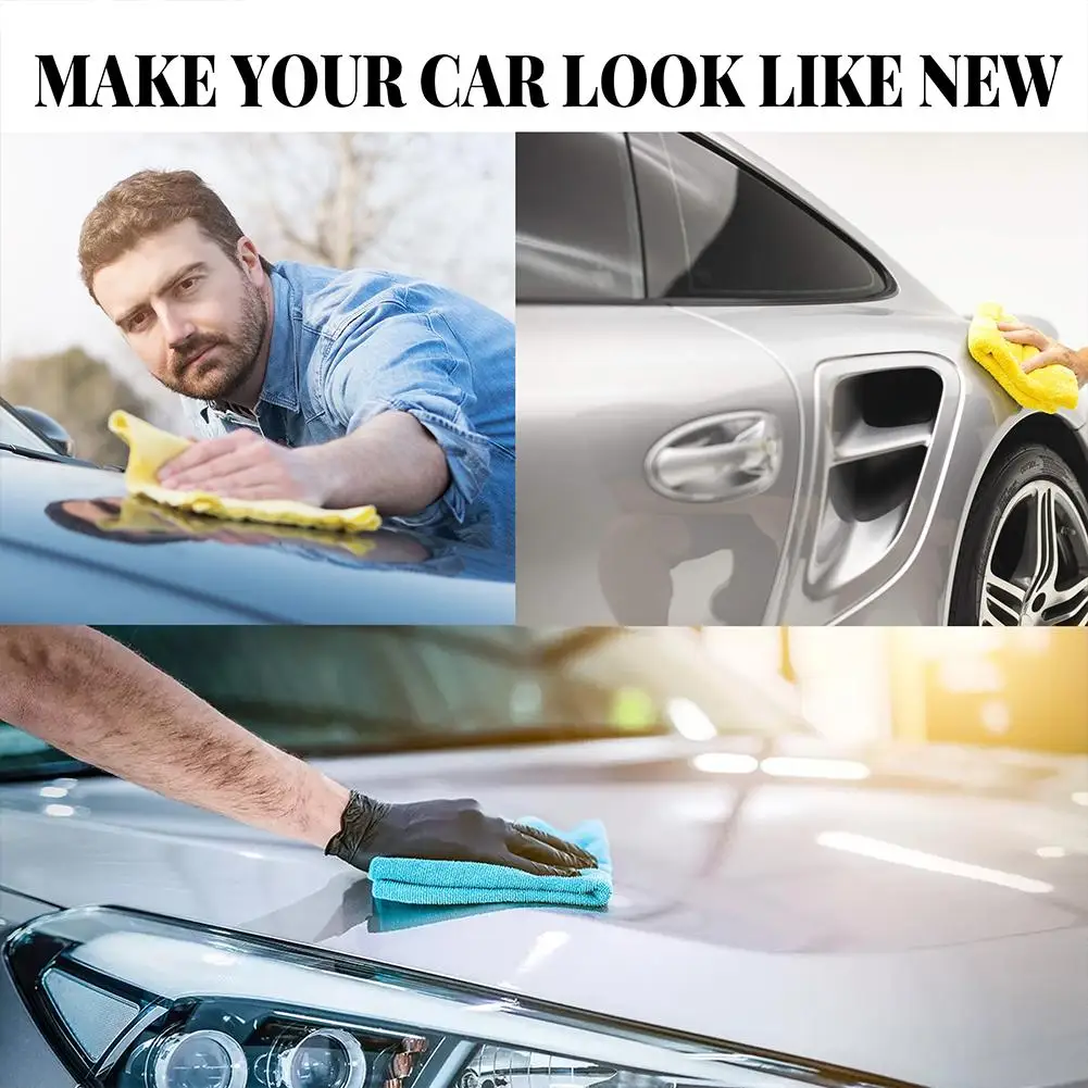 100ml Car Paint Care Scratch Repair Agent Polishing Cleaning Mending Car Waterproof With Anti Wax Sponge Tool O3z3