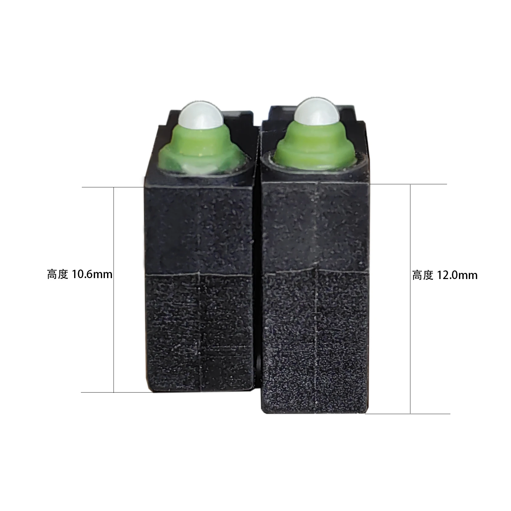 1pcs 보호 방수 마이크로 스위치 과부하 방지 접촉 저항 180Ω NC 14.7*12.2mm 소형 자동차 점화 충전 총