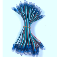 1500Pcs/1000pcs 15cm wire 12mm WS2811 2811 IC RGB LED Pixels Module String Light IP68 5V Digital LED String lights
