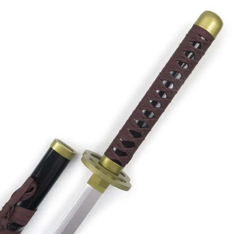 40inch Himura Kenshin Katana Wood Sword Anime Rurouni Kenshin Cosplay Ninja Knife Real Size Japanese Katana Samurai Sabre Gift - view 3
