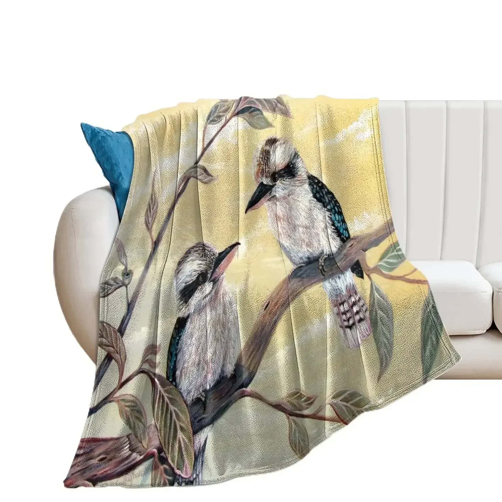 Kookaburra Magic Throw Blanket Thin Hair Blankets