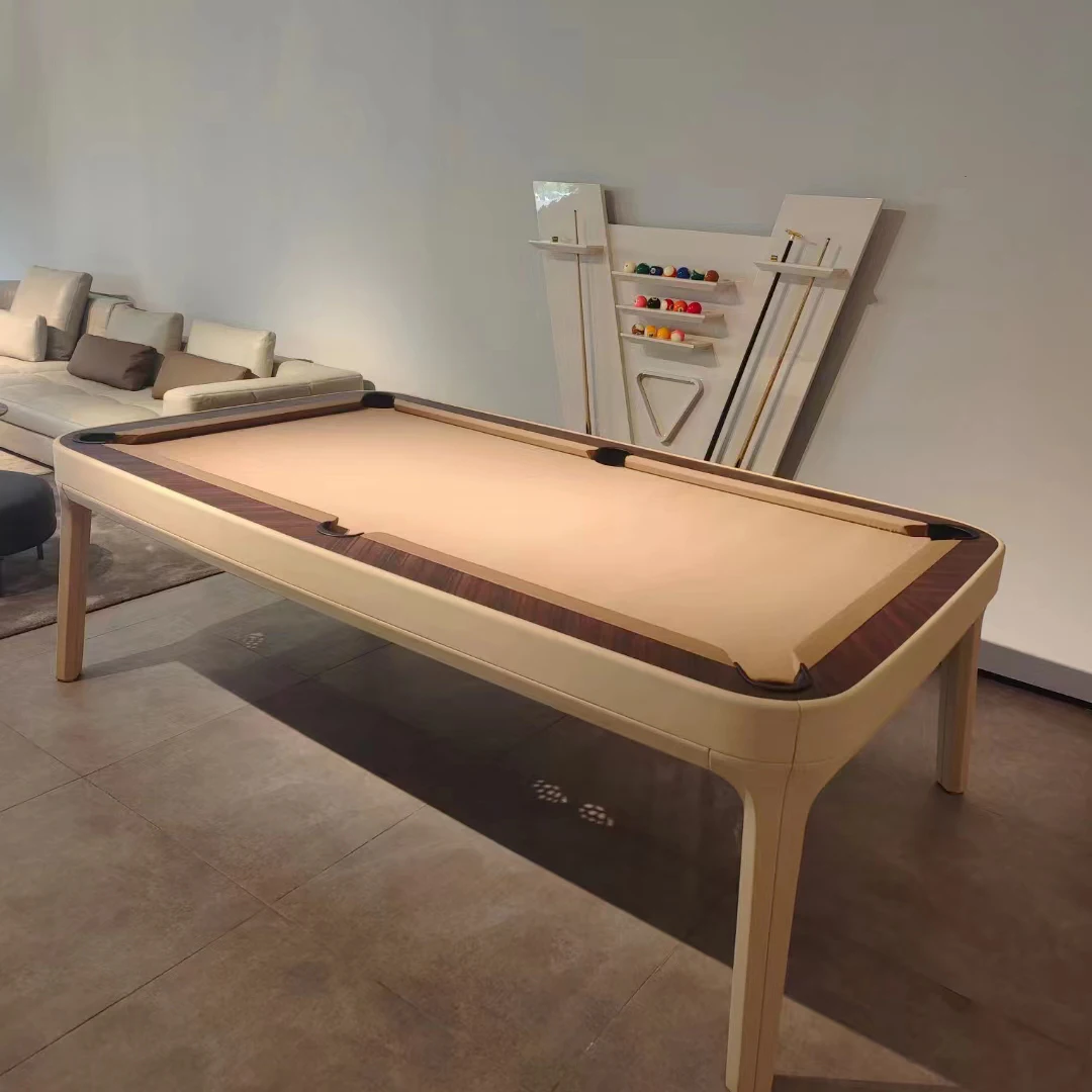 طاولة بلياردو احترافية تجارية مخصصة بطول 8 أقدام و9 أقدام مع مجموعة كاملة من ملحقات طاولة البلياردو