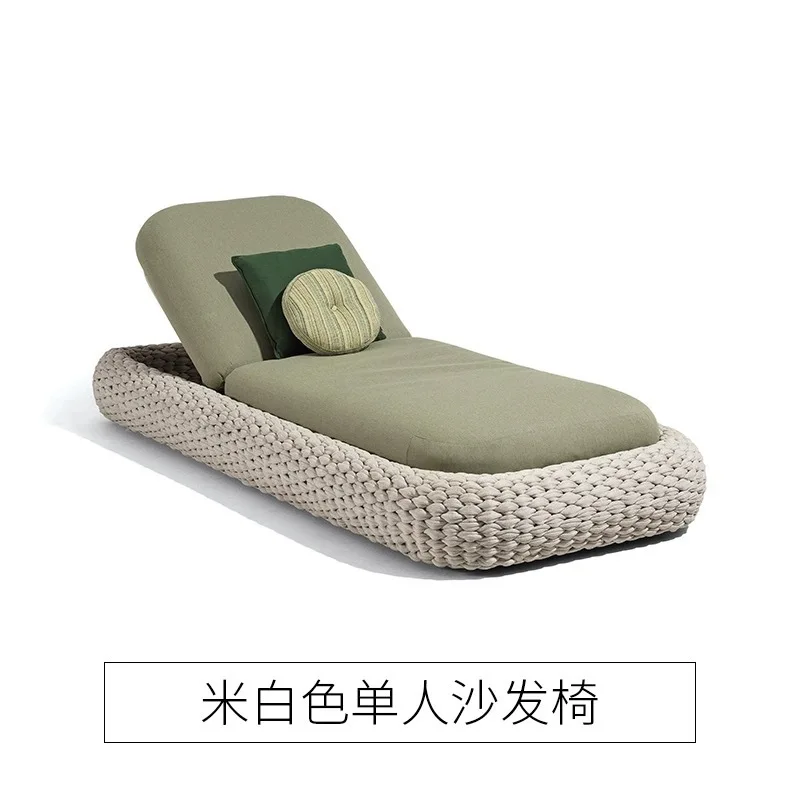 كراسي استلقاء خارجية، فناء حمام سباحة، كراسي من الخيزران، حديقة خارجية، شرفة في الهواء الطلق، مقاومة للماء، واقي من الشمس، شاي للشاطئ الترفيهي