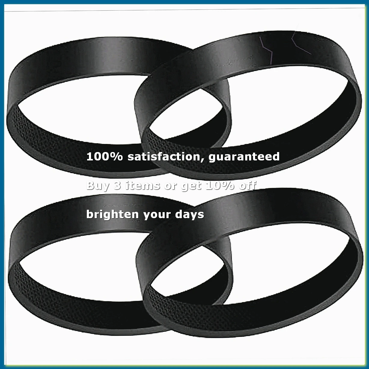 301291 Vacuum Belts Replacement Fit for Sentria Vacuum Avalir 2, G3 G4 G5 G6 G7, 4 Pack